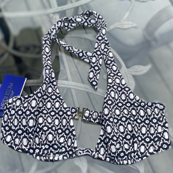Heidi Klum SWIM Kiss by the Sea Bikini Top - Size 8 - NWT - Retails $95.00 - Picture 2 of 7